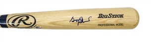 George Steinbrenner Autographed Baseball Bat